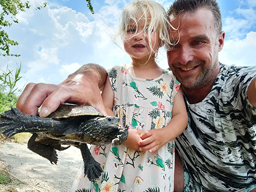 Schildpad op Corfu