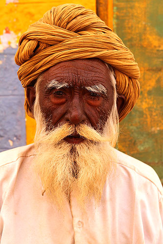 Een van de vele gezichten in India