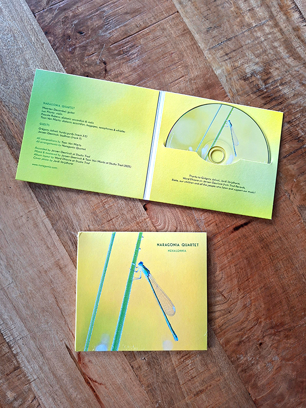 Foto Dwergjuffer op CD hoes Naragonia
