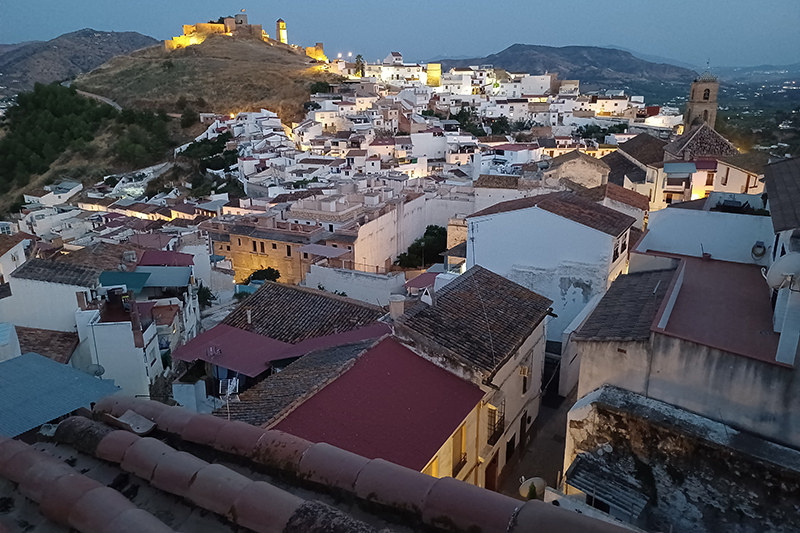 Alora in Spanje. Alora