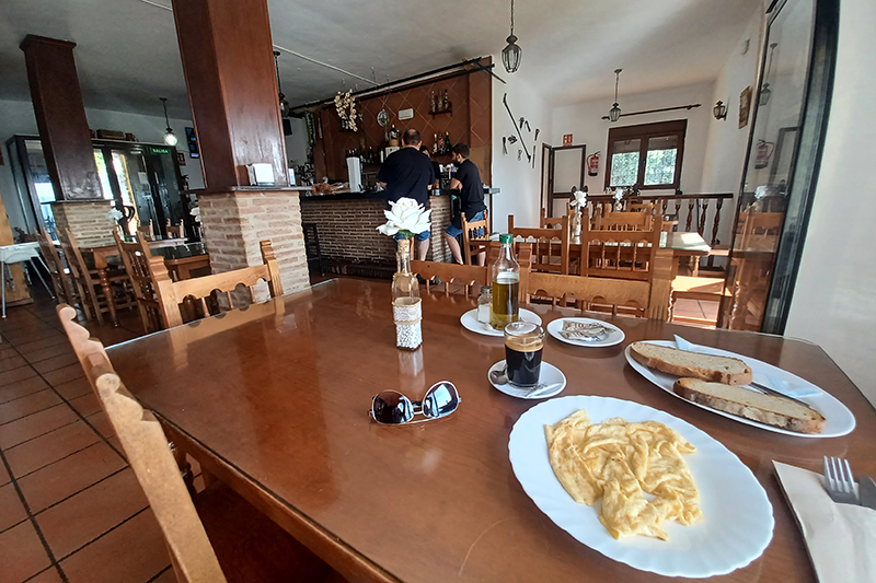 Spaans restaurant Ontbijt in Spaan restaurant